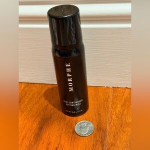 🍀4/$26 Morphe mini continuous setting mist travel- travel 1.3 oz NWT